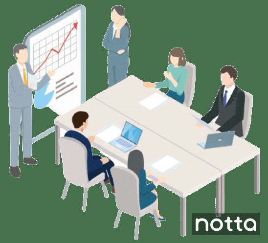 notta 会議　文字起こし