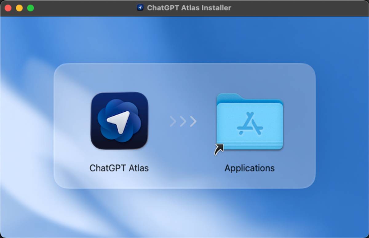 ChatGPT Atlasのインストール