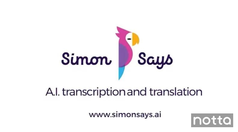 Transcribe Video to Text with Simonsays