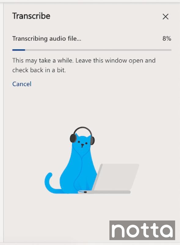 Transcribe a Video with Microsoft 365
