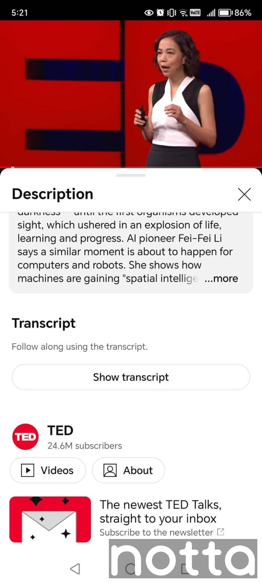 get accurate YouTube transcripts