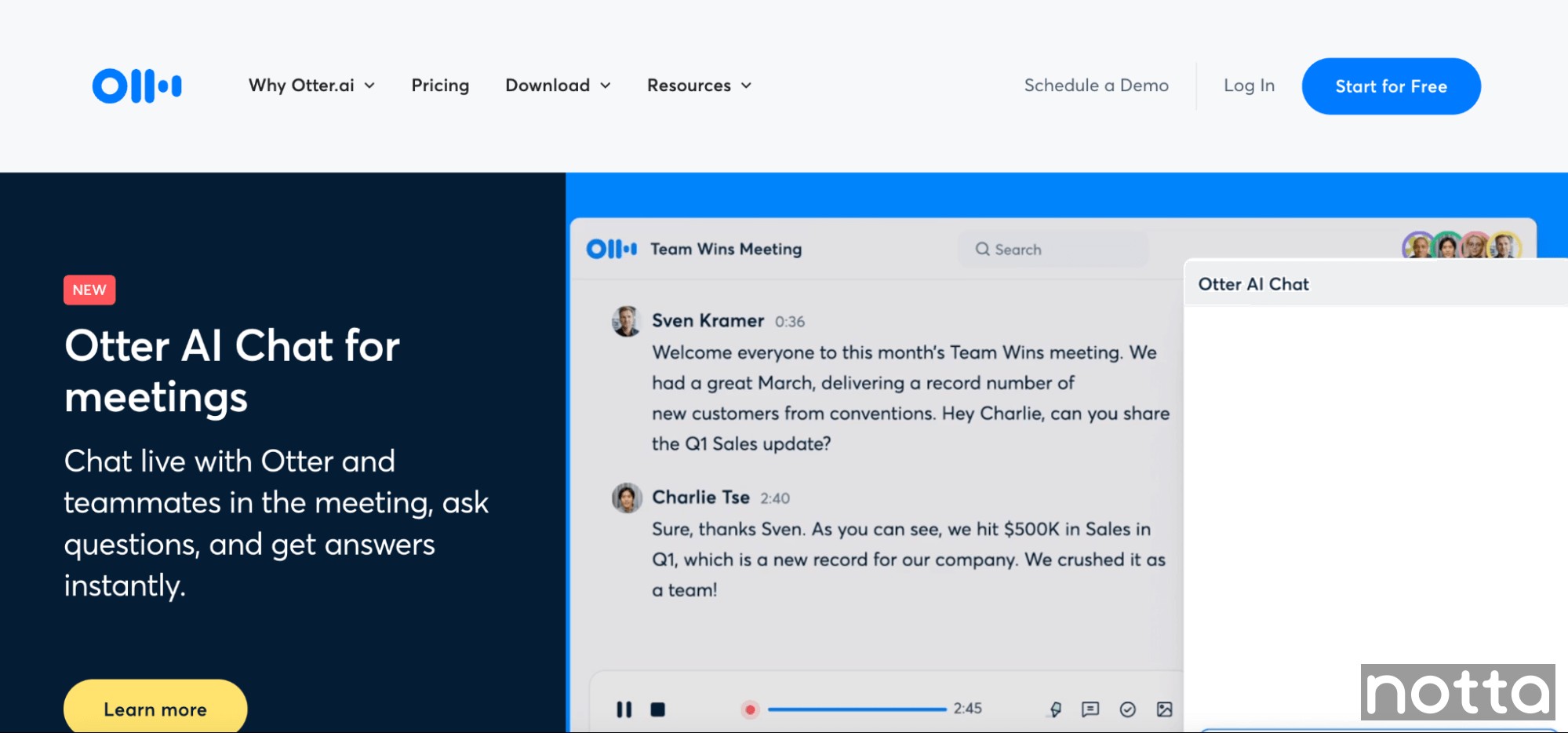 Otter best mac transcription software for recordings on phone
