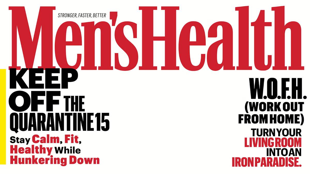 Men’s Health Magazine Cover