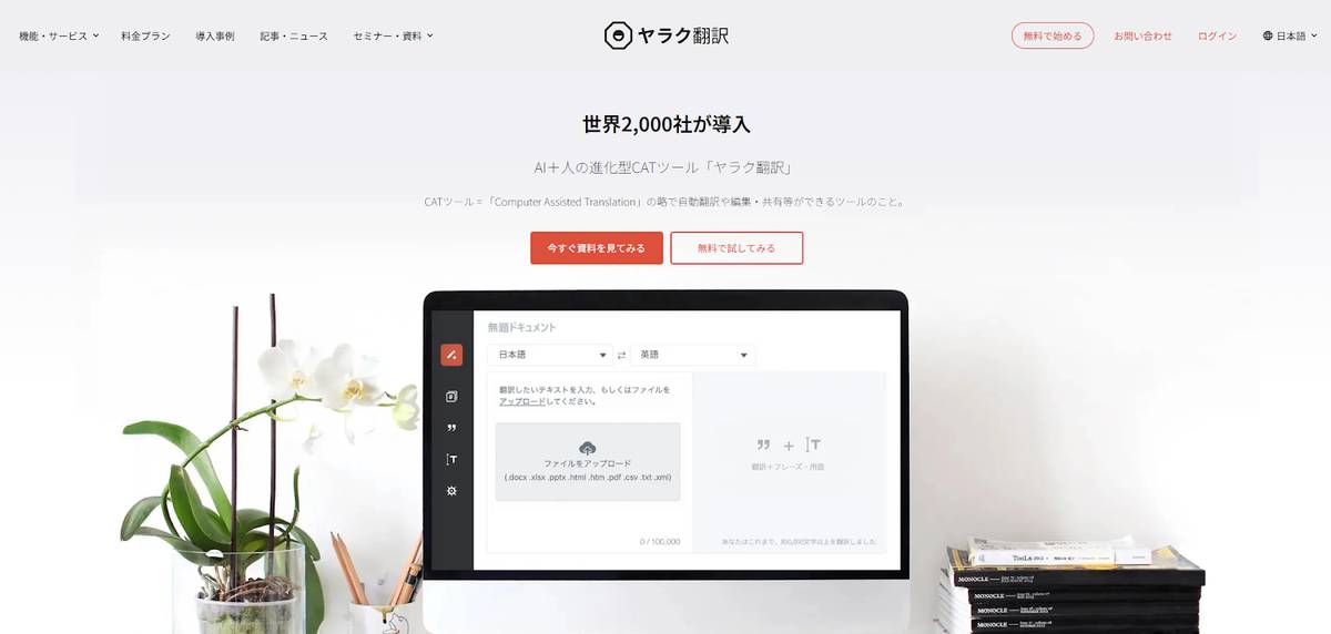ヤラク翻訳トップページ