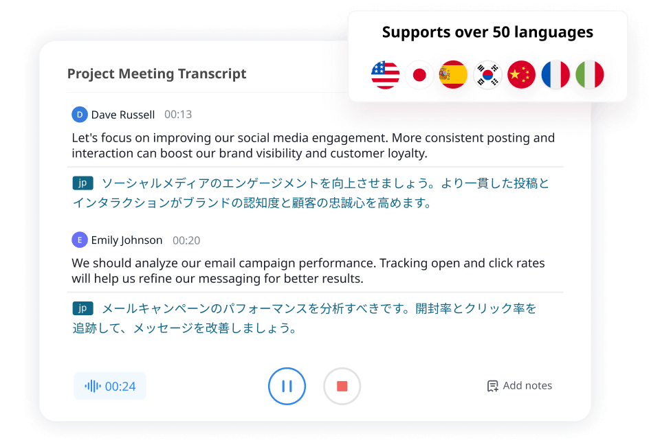 Create multilingual subtitles for your YouTube video