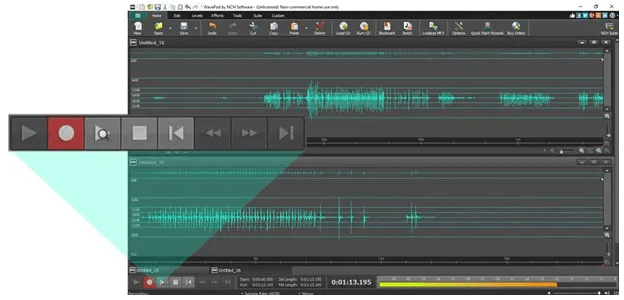 Record, edit, and restore audio with advanced tools