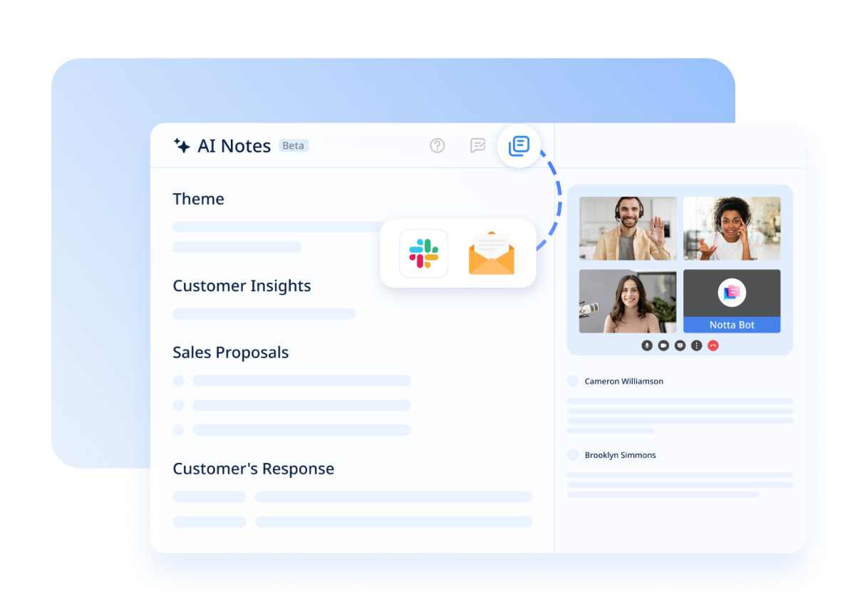 Streamline follow-ups with AI-generated summary