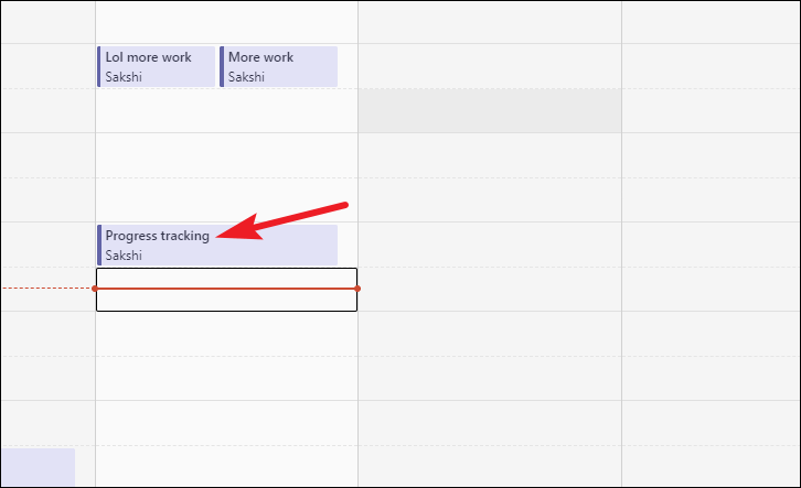 scheduled meeting in teams