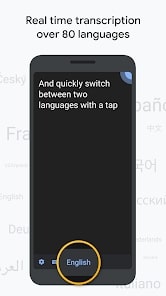 speech to text app for deaf Google Live