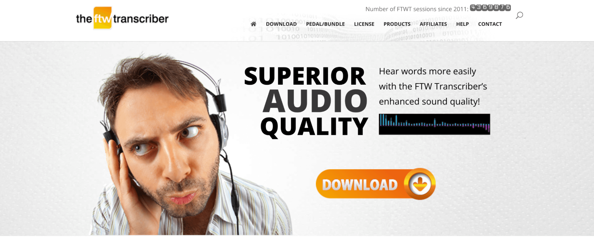 the FTW transcriber best transcription software with premium sound quality