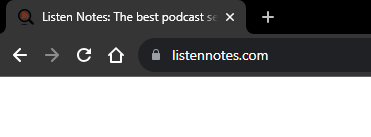 The Listen Notes website to download Spotify podcast audio