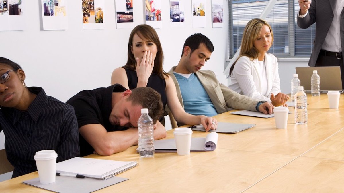 too many meetings at work