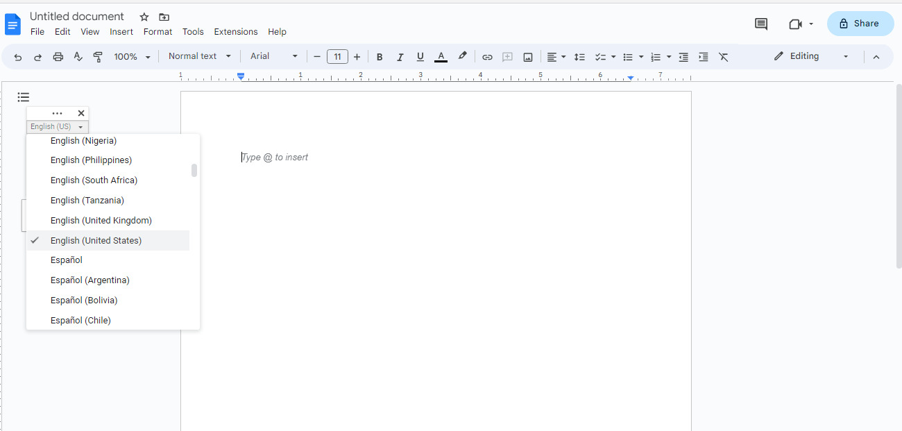 Transcribir un video con Google Docs