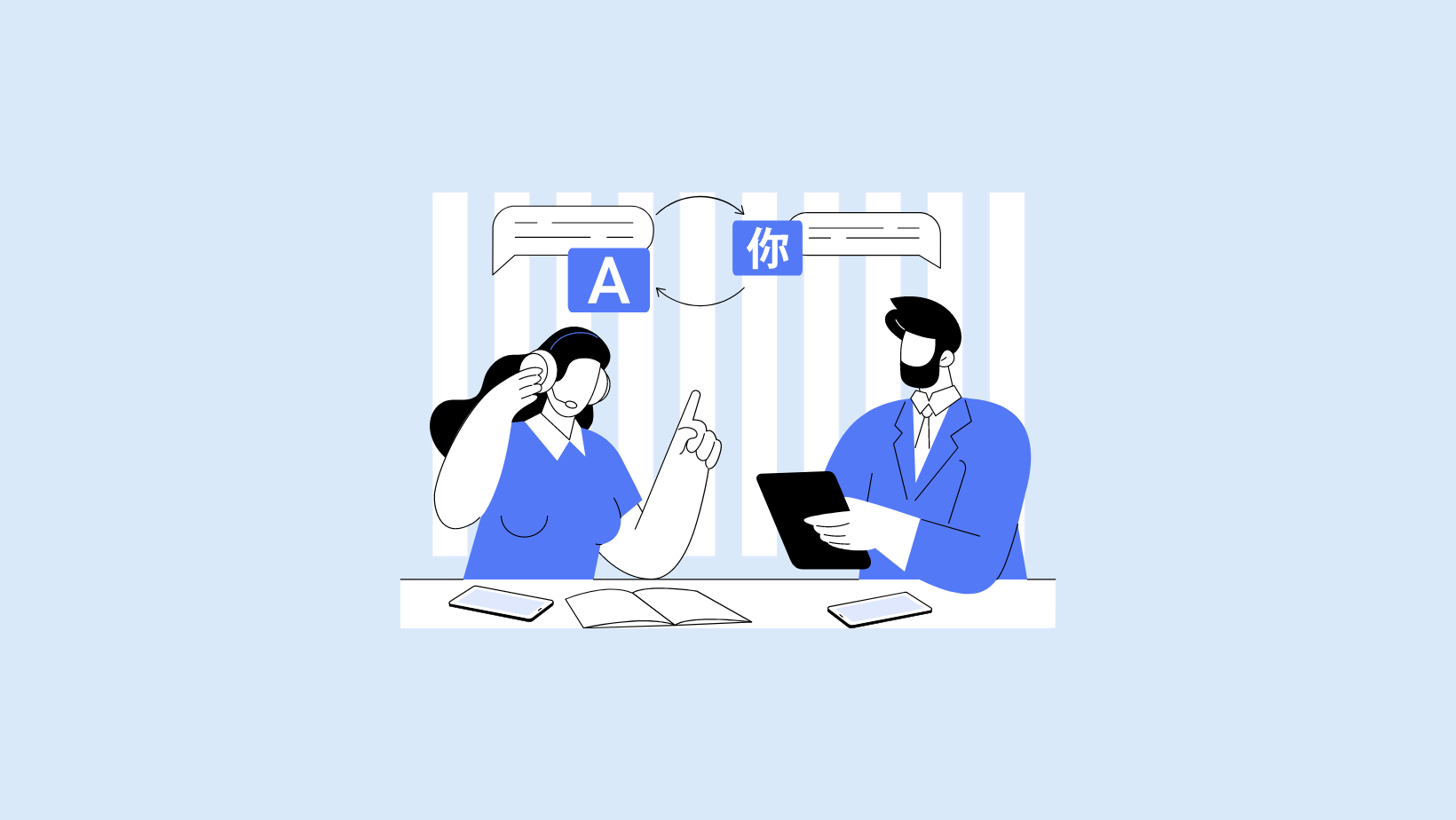 How to Transcribe Multilingual Meetings
