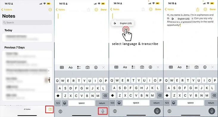 Transcribe Video to Text with iPhone’s Notes App