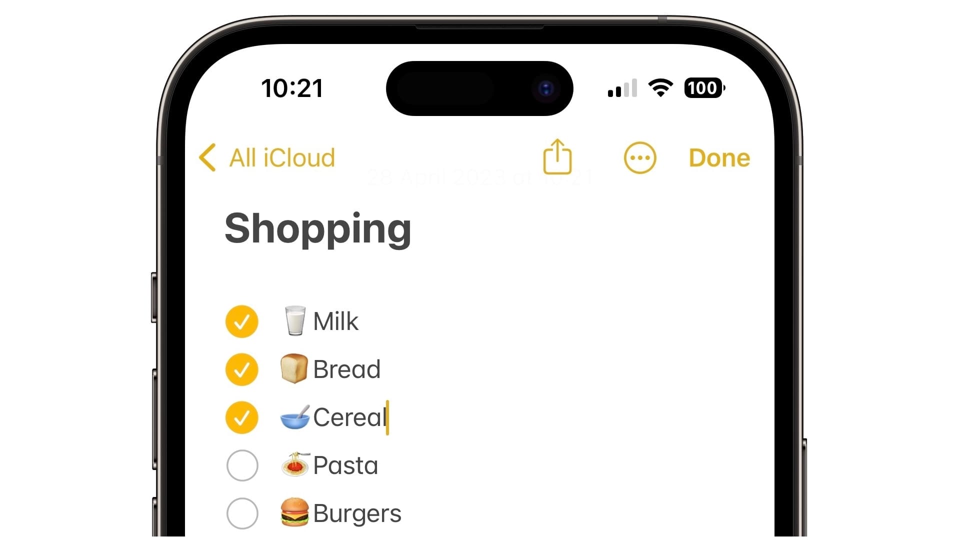 Transcribir video a texto con la aplicación Notas del iPhone