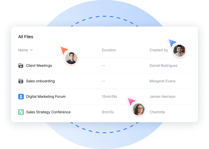Keep track of all client interactions