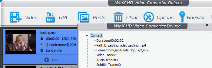remove mp4 subtitles using winx