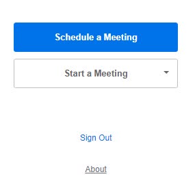 Scheduler a meeting